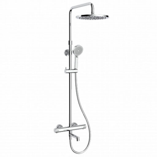 #C-01-503CR Termostatska baterija COPEN CoolTouch sa pomičnom lulom i usponskim tušem hrom