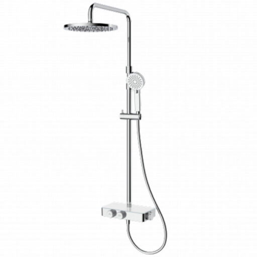 #C-01-504CR Termostatska baterija COPEN CoolTouch P sa usponskim tušem hrom