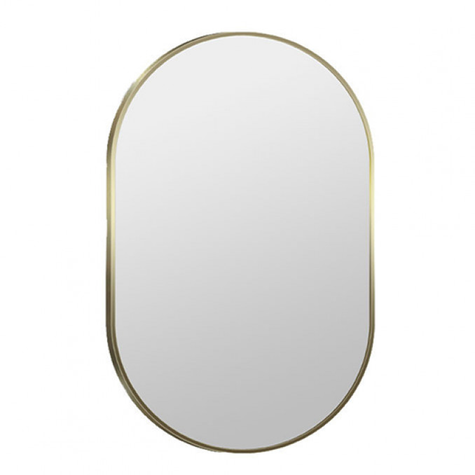 #H-010RBG Ogledalo MINOTTI 500x800 sa alu ramom 7.7mm brušeno zlato