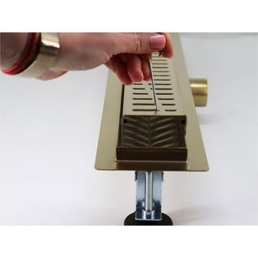 #PMW-600BG Tuš kanalica PROFIL M WAVE 600 gold - Image 3