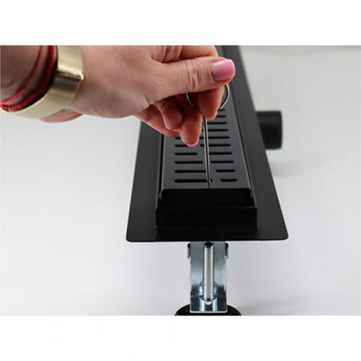 #PMW-700MB Tuš kanalica PROFIL M WAVE 700 teflon black - Image 2