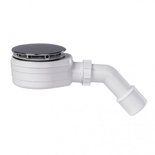 #STY-ZA-90-K Sifon za tuš kadu STYRON fi90 plitki komplet hrom kapa