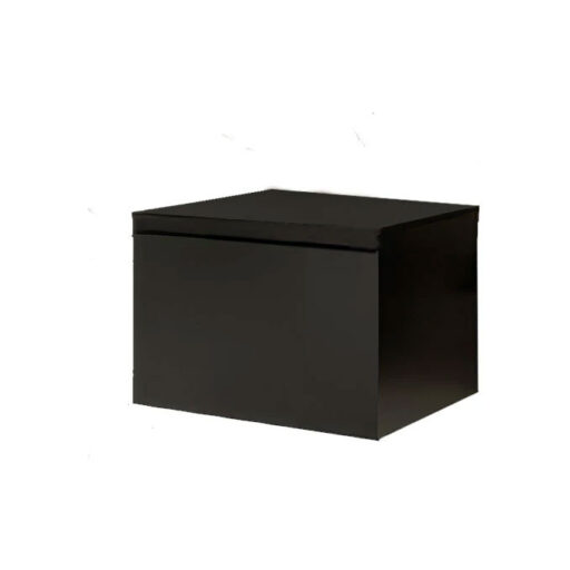 #TSA0600B.BS Ormarić LINEART TISA 600 black sa crnom nadgradnom pločom