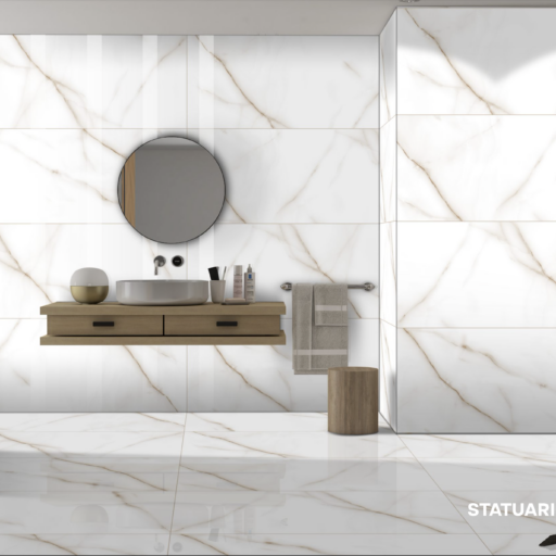 #4627 STATUARIO JETCO GLOSSY 60X120