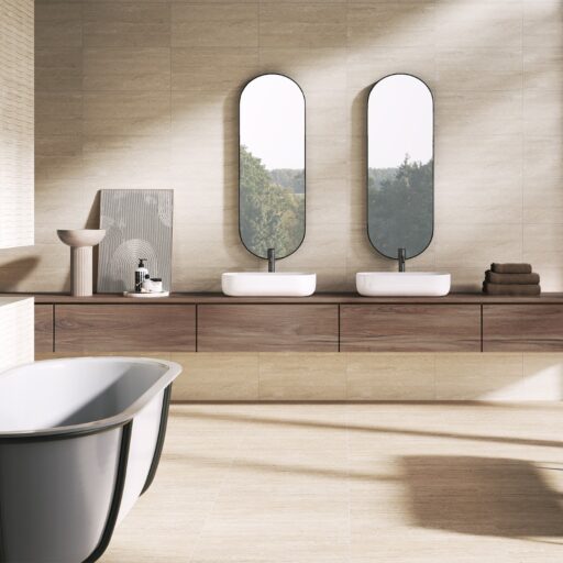 #4634 Daisy Beige Rectified Floor Tiles 60x60